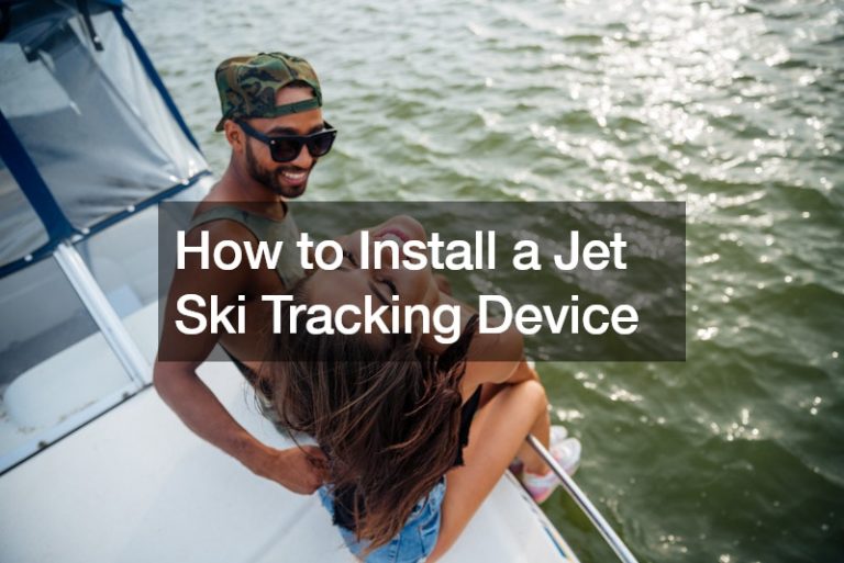 How to Install a Jet Ski Tracking Device