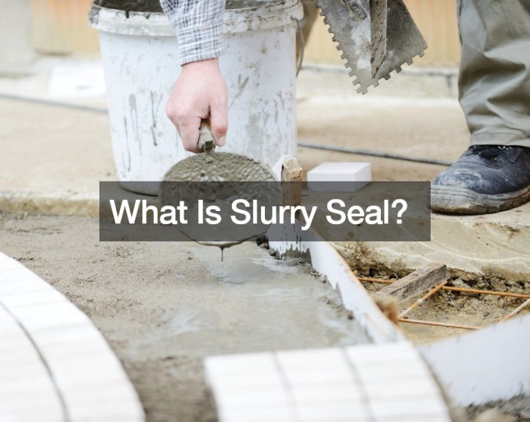What Is Slurry Seal?